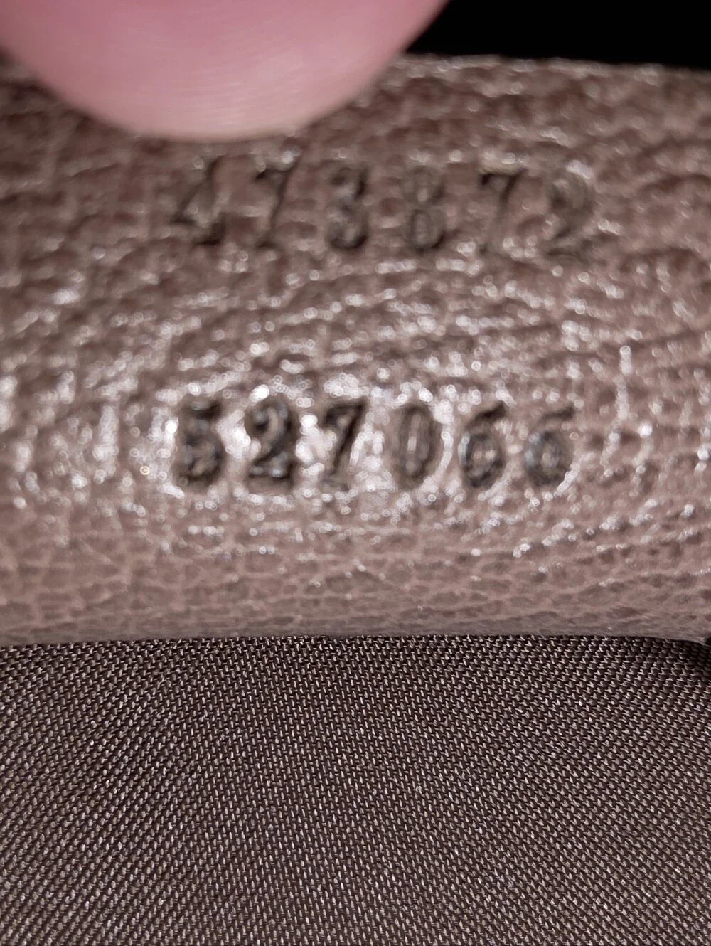 Pre-loved Rare Gucci GG Supreme Monogram Drawstring Backpack/Bag